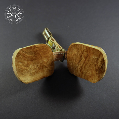 Fly Fishing Amadou Pad | EmoLeather | Custom Leather Goods