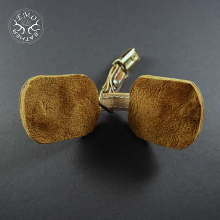 Fly Fishing Amadou Pad | EmoLeather | Custom Leather Goods