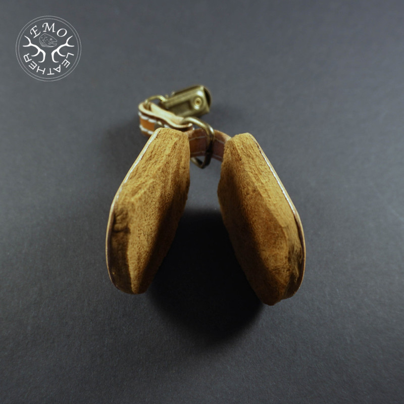 Fly Fishing Amadou Pad | EmoLeather | Custom Leather Goods