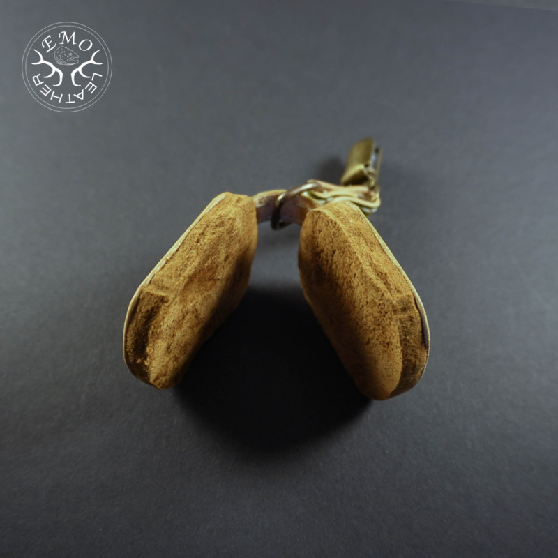 Fly Fishing Amadou Pad | EmoLeather | Custom Leather Goods