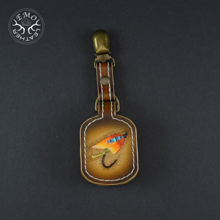 Fly Fishing Amadou Pad | EmoLeather | Custom Leather Goods