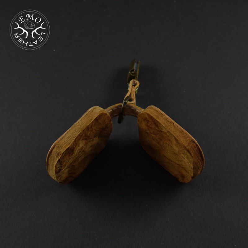 Fly Fishing Amadou Pad | EmoLeather | Custom Leather Goods