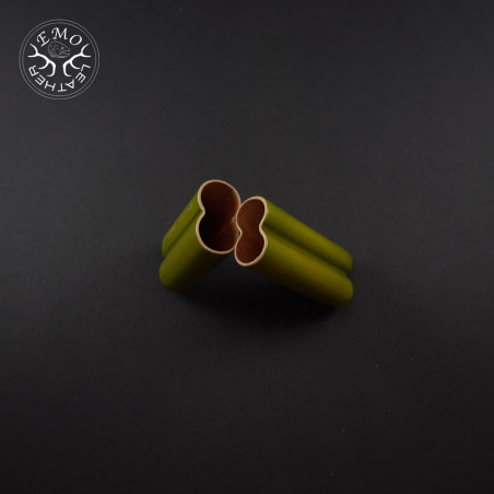 Olive 2 Slot Toscanello Case | EmoLeather | Custom Leather Goods