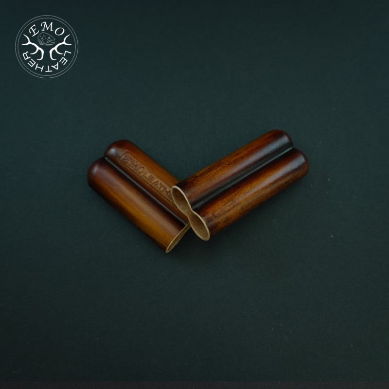 Rusty Distressed 2 Slot Toscanello Case | EmoLeather | Custom Leather Goods