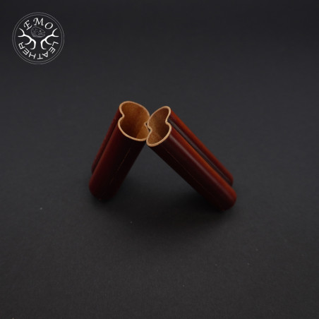 Rusty 2 Slot Toscanello Case | EmoLeather | Custom Leather Goods