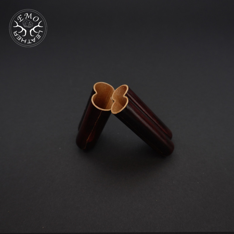 Dark Distressed  Slot Toscanello Case | EmoLeather | Custom Leather Goods