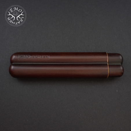 Rusty 2 Slot Toscano Case | EmoLeather | Custom Leather Goods Rusty 2 Slot Toscano Case | EmoLeather | Custom Leather Goods
