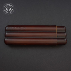 Rusty 3 Slot Toscano Cigar Case