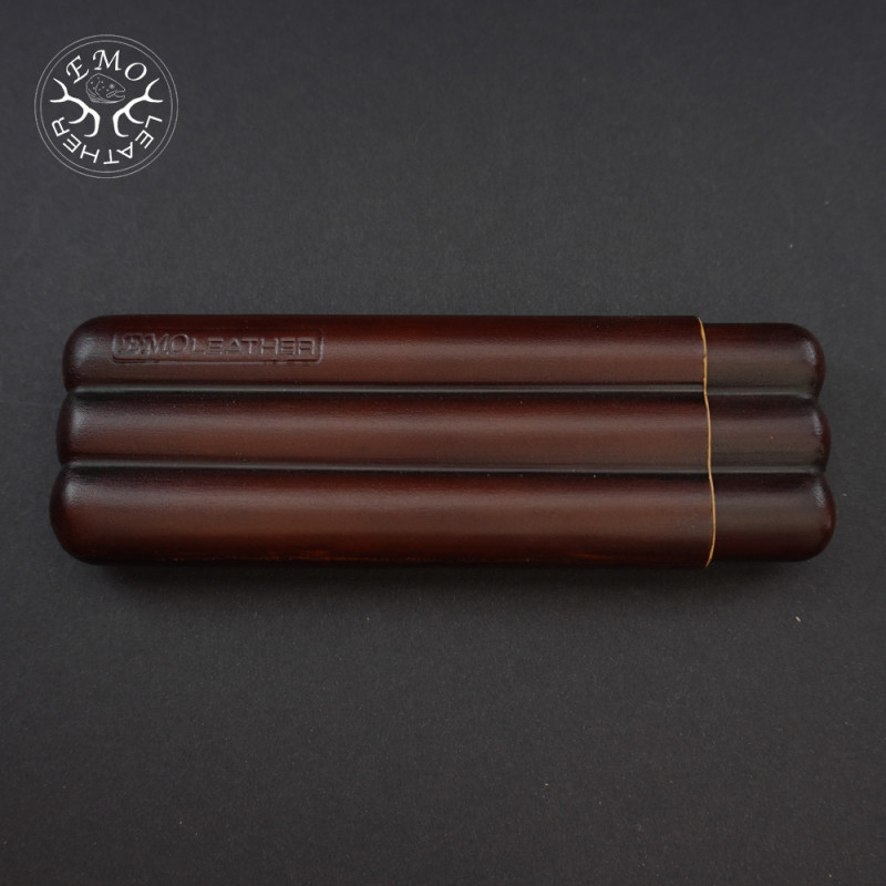 Rusty 2 Slot Toscano Case | EmoLeather | Custom Leather Goods