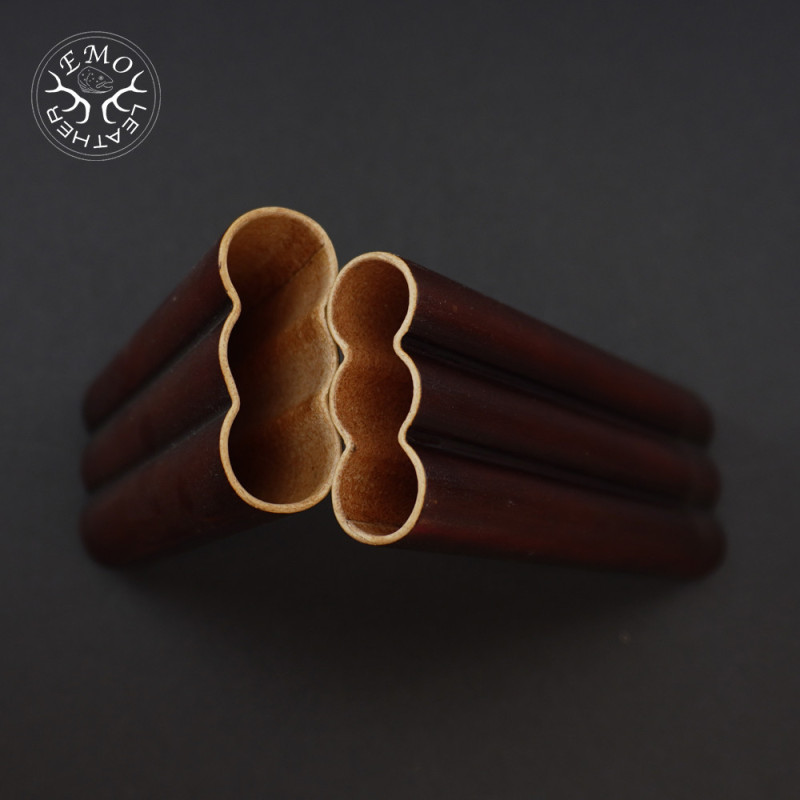 Rusty 2 Slot Toscano Case | EmoLeather | Custom Leather Goods