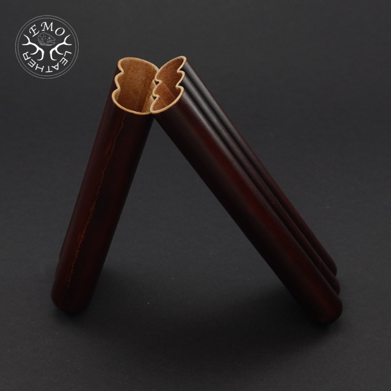 Rusty 2 Slot Toscano Case | EmoLeather | Custom Leather Goods