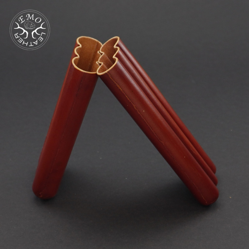 Tan 3 Slot Toscano Case | EmoLeather | Custom Leather Goods