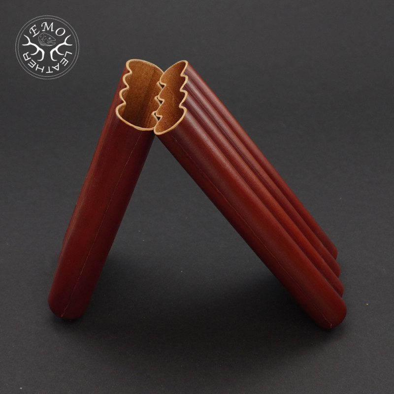 Tan 4 Slot Toscano Case | EmoLeather | Custom Leather Goods